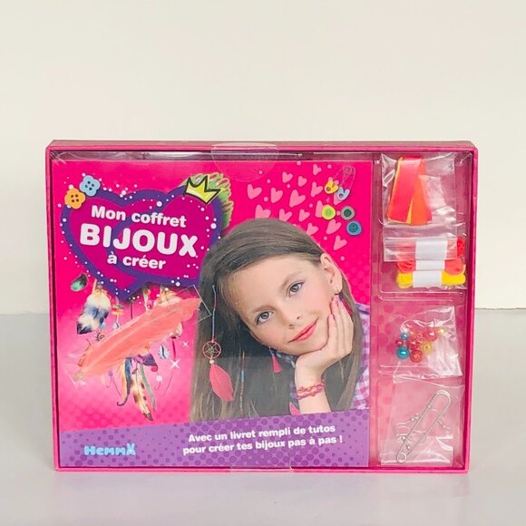 Mon Coffret Bijoux A Creer (Create Jewelry) French Toy For Age 6+ New in Box - Picture 3 of 10